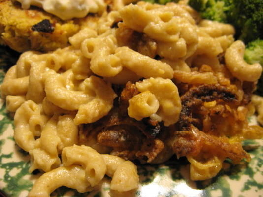 romige twee kaasmacaroni