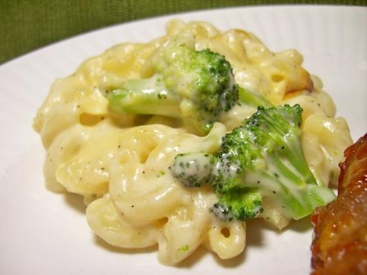 macaroni en broccoli braadpan