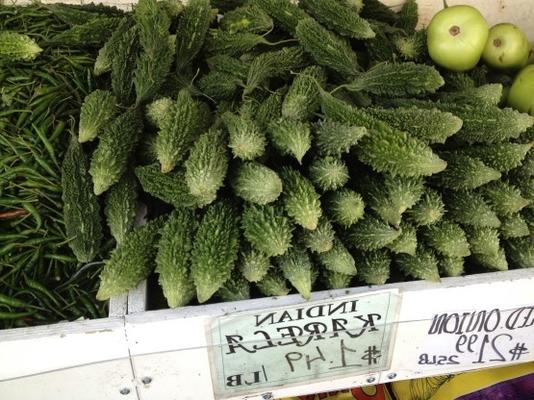 karela (bittere meloen of kalebas)