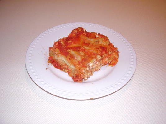 gemakkelijke tofu lasagna