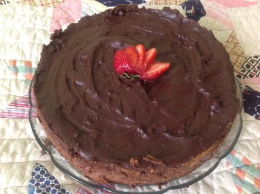 chocolade karamel mokka cheesecake