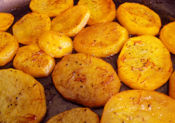 saffraan aardappelen