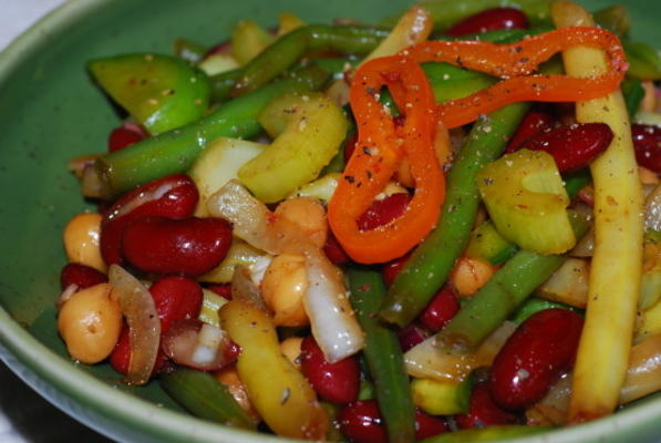 mabel drake's drie bonensalade