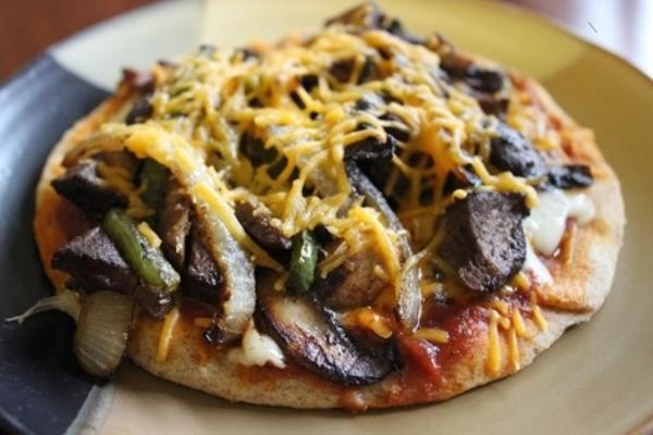 philly cheese steak pizza