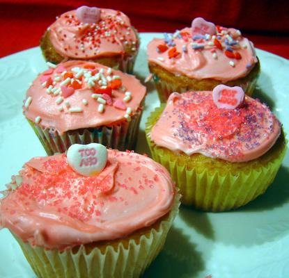 basis witte cupcakes