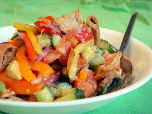 peper en komkommer salade