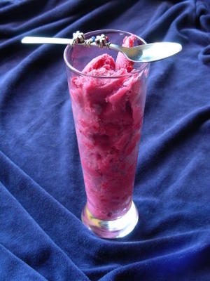 cranberry oranje sorbet