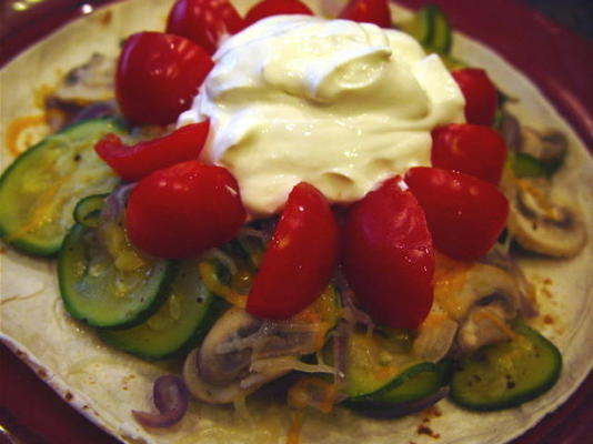 courgette tostados