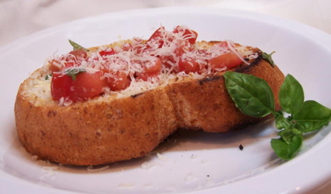 bruschetta van de grill