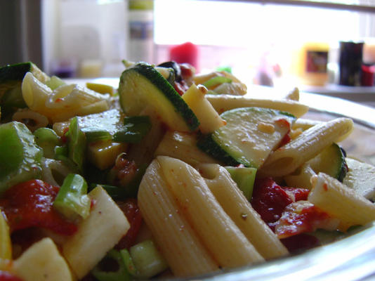 mostaccioli groentesalade