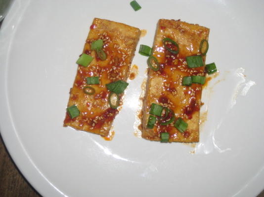 koreaanse stijl geroosterde tofu