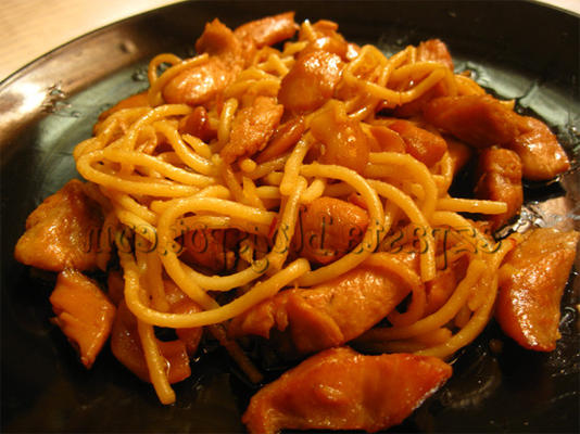 gele taxi's charlie chan chicken pasta