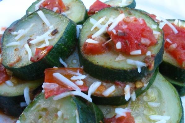 courgette en tomaat koekepan