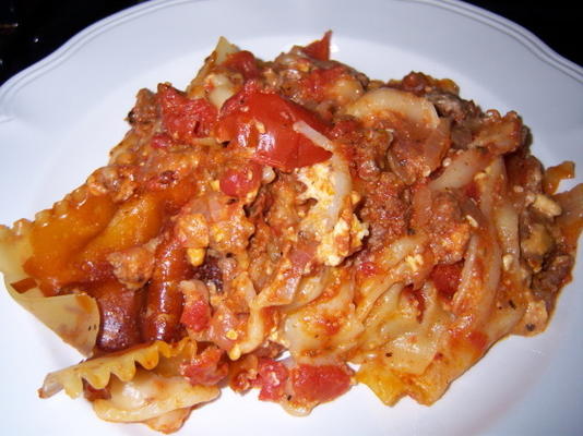 crock pot lasagna (ww)