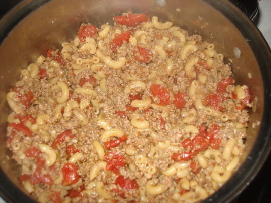 hamburger macaroni