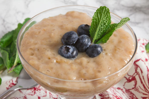 decadente tapioca pudding