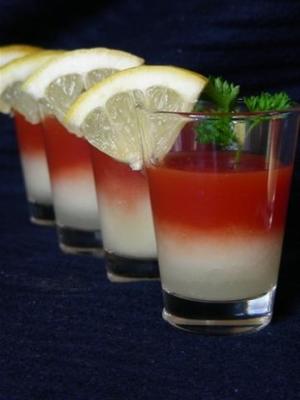 tweekleurige 'cocktail'