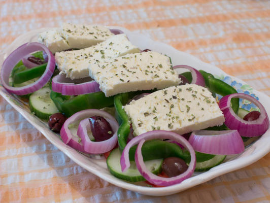 echt authentieke Griekse salade