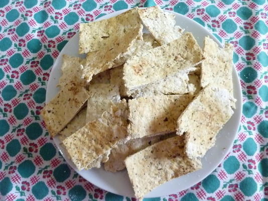 zelfgemaakte crackers