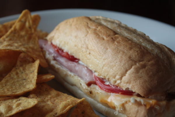 gebakken Italiaanse subsandwiches