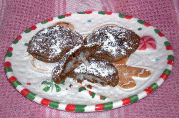 kokosnoot gevulde chocoladekoekjes aka mounds cookies