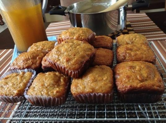 havermout wortel muffins