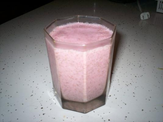 smoothie van granen en eiwitten