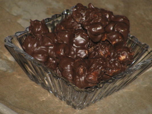 chocolade pindakaas kiezels