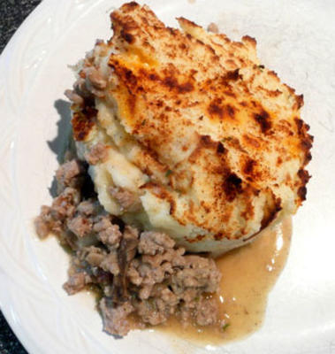 rachael ray's steakhouse shepherd's pie - 30 minuten durende maaltijd