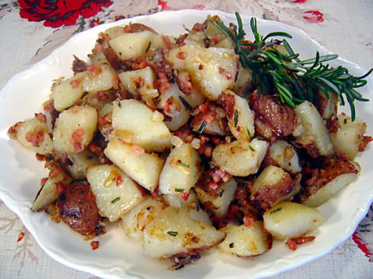 aardappelen met prosciutto