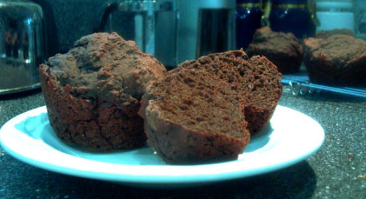 muffins met choco-laag vetgehalte