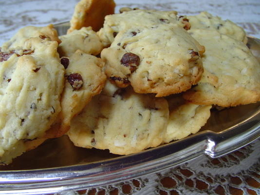 walnoot en rozijnenkoekjes