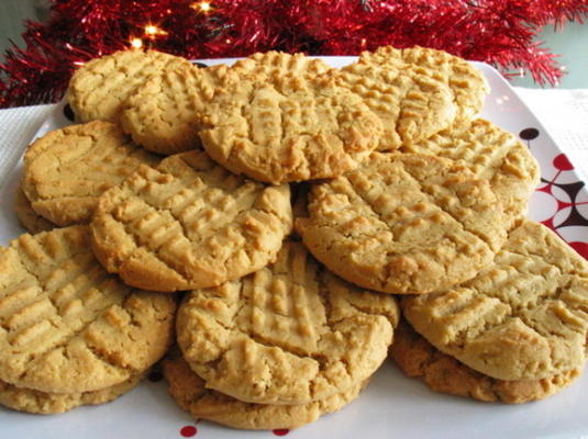 moeders pindakaas crunch cookies