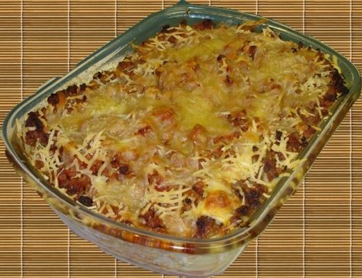 gebakken manicotti (bolognese ragu)