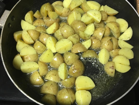 boterachtige dille aardappelen