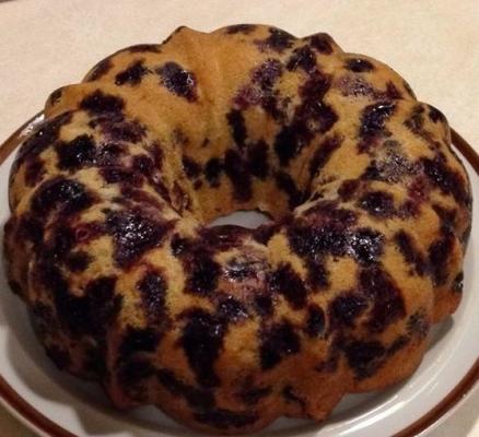 michelle obama's bosbes bundt cake