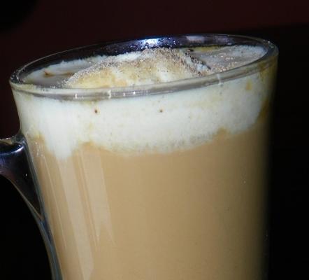 vanille koffie witte warme chocolademelk