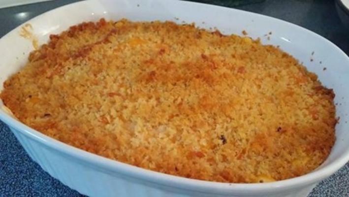 gebakken mac 'n' kaas (sriracha)