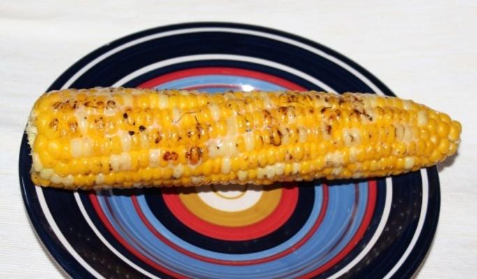 cambodjaanse gegrilde maïs