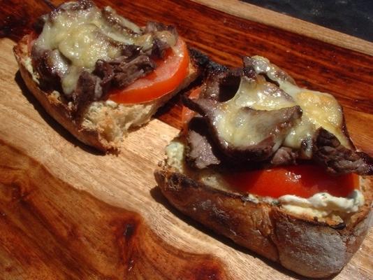 Libanese steak sandwich