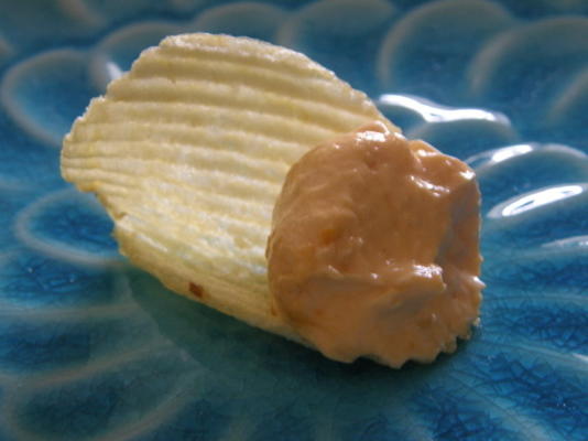 zoete en pikante chip dip