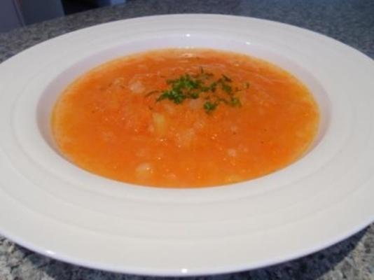 sopa de cenoura - wortelsoep - portugal