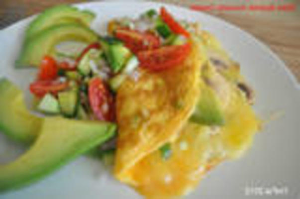 dees spaanse avocado omelet