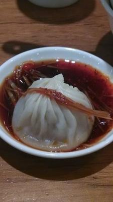 din tai schimmel stijl xiao lange bao (soep dumplings)