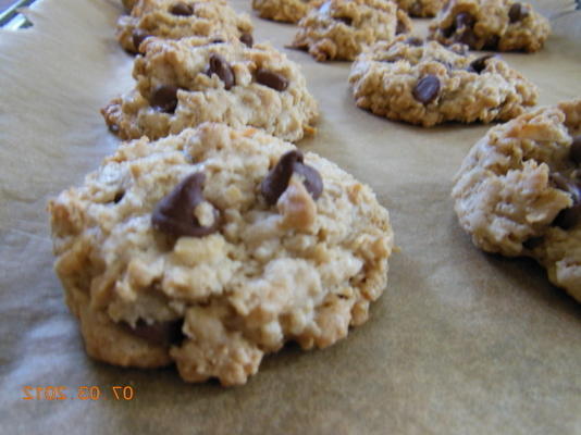 veganistische cowboy-koekjes