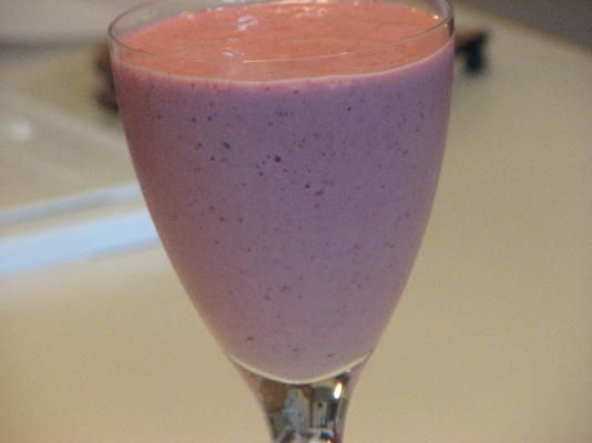 Stawberry vanille smoothie