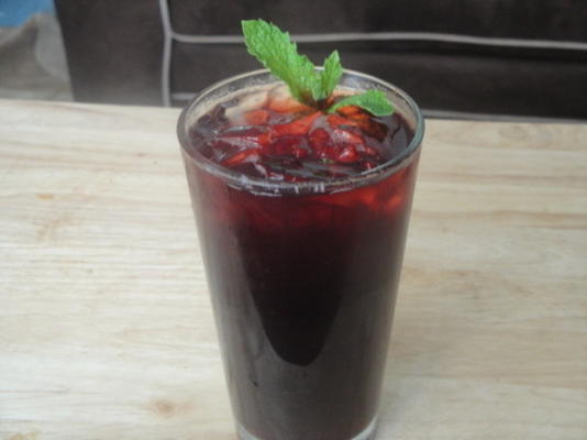 jus de bissap (hibiscusthee)