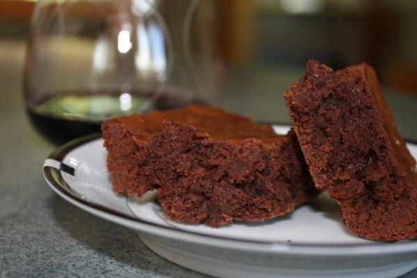 Zwitserse dubbele chocoladebrownies