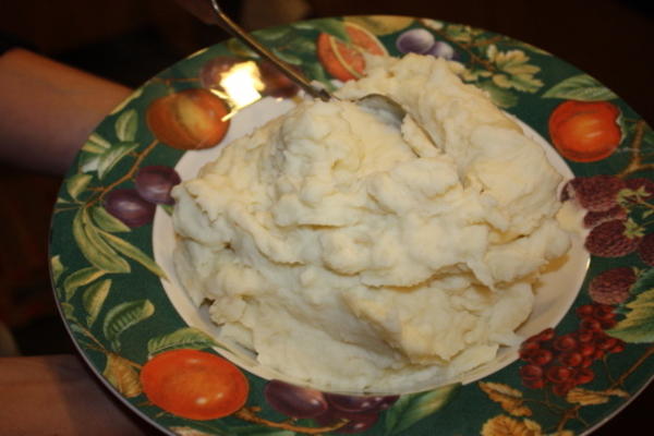 mierikswortel smashed potatoes (low fat)
