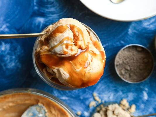 pompoenijs gemakkelijk 4 ingrediënten